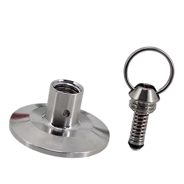 Tapa de extremo de triple abrazadera de 1,5 pulgadas, resistente, profesional, compacta, accesorio para preparar cerveza 100 psiSS