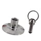 thumbnail image 1 of Tapa de extremo de triple abrazadera de 1,5 pulgadas, resistente, profesional, compacta, accesorio para preparar cerveza 100 psiSS, 1 of 9