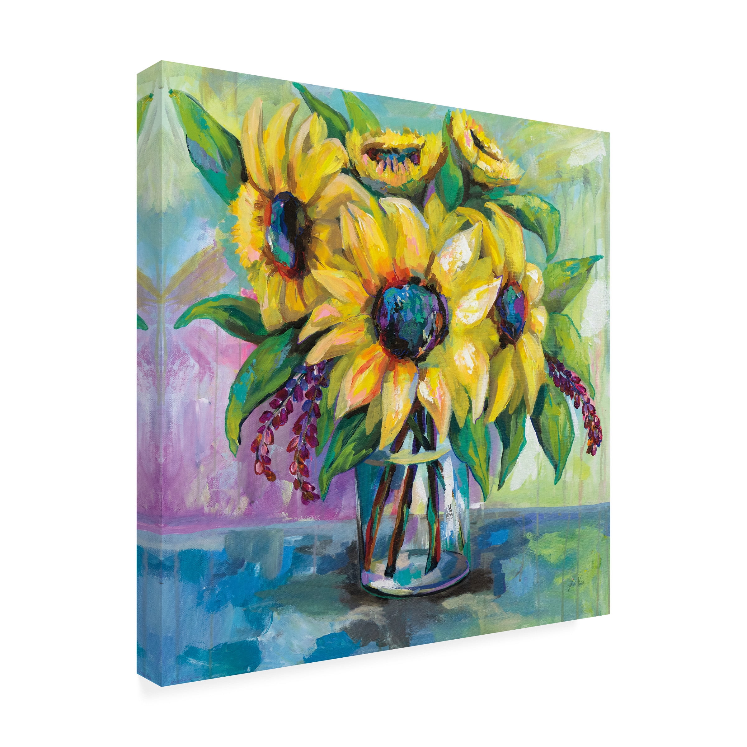 Jeanette Vertentes 'Summer' Canvas Art