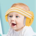 thumbnail image 2 of Waroomhouse Baby Earmuffs Baby Hearing Protection Baby Headphones Noise Cancelling Earmuffs Comfortable Protective Infant Ear Protection Earmuffs with for Babies, 2 of 8