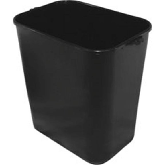 Impact Products  14 qt. Plastic Wastebasket, Black