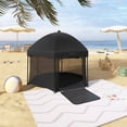 thumbnail image 2 of Dream On Me Onyx Baby Play Yard Set with Canopy, Black, 2 of 9
