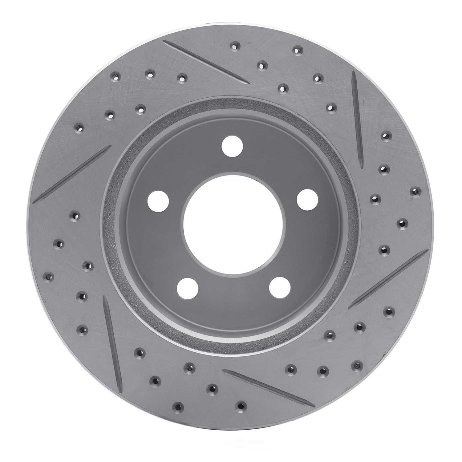 Dynamic Friction Company 830-42022L DFC Geoperformance Rotor - Drilled and Slotted