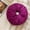 Purple, variant on Guozer Floor Pillows Round Chair Cushion Velvet Flower Bedhead Pillow Window Cushion
