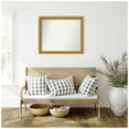 thumbnail image 7 of Amanti Art Custom Wall and Bathroom Mirror (29.75 x 35.75 in.), Townhouse Gold Frame, 7 of 7