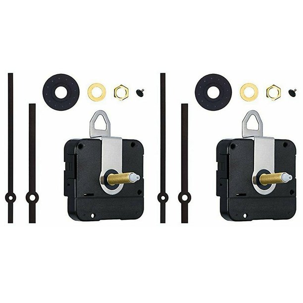 Mecanismo de movimiento para reloj de cuarzo, Kit de reparación de reloj artesanal, eje largo de 31 Mm, 2 uds.