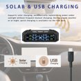 thumbnail image 3 of Tire Pressure Monitoring System, TPMS Sensors Set Of 4, Tire Pressure Gauge With Solar And USB Charger, With Color LCD Screen Real-time Display For Car RV SUV-black, 3 of 6