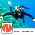 thumbnail image 2 of Diving Line Marker Diving Rope Marker Plastic Diving Marker Cave Diving Line Marker, 2 of 8