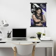 thumbnail image 7 of Rhea Ripley Poster Plastic Shaft Wall Hanging Banner Painting Canvas Artwork Wall Art Scroll Hanger Decor For Home Office 20"X30", 7 of 7