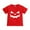 1#Red, variant on Kiijoy Toddler Boys Halloween T Shirt Pumpkin Face Short Sleeve Graphic Tee, Sizes 4-5