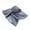 Gray w/ Solid Border, variant on Premium Silk Feel Animal Print Square Satin Scarf
