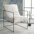 thumbnail image 3 of SAFAVIEH Portland Coastal Sling Chair, Ivory, 3 of 15
