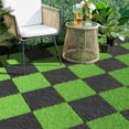 thumbnail image 4 of 44 Pack Plastic Interlocking Deck Tiles,12" Waterproof Outdoor Flooring,All Weather Use, Patio Floor Decking Tiles for Porch Poolside Balcony Backyard,Stone Texture,Grey, 4 of 7