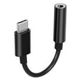 thumbnail image 6 of Black Type C to 3.5mm Jack Audio Adapter, Plug and Play, High Sensitivity, 6 of 7