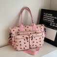 thumbnail image 3 of Halloween Women Strawberry Shoulder Bag Stylish Crossbody Bag Chic Hobo Bag Daily Casual Portable Bag (Pink), 3 of 10