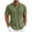 Army Green, variant on ZCFZJW Men Short Sleeve Polo Shirt Lightweight Soft Cotton Casual Summer Collar Shirts Dress Button Polo T Shirt Classic Golf Shirts with Pockets Army Green XL