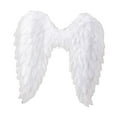 thumbnail image 4 of Alas de ángel, alas de hada, lindas alas de plumas para disfrazarse con correas elásticas, alas para disfraz de Halloween, cosplay para presentaciones Adultos, 4 of 7