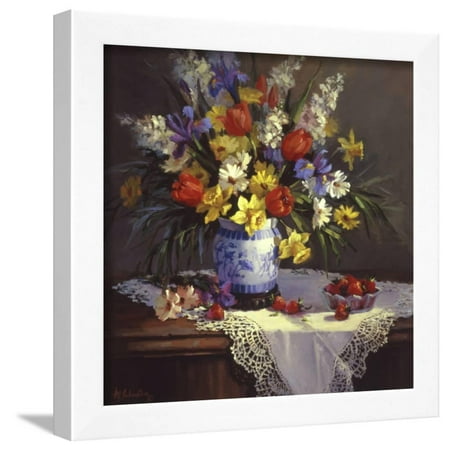 Spring Symphony Framed Print Wall Art By Maxine Johnston