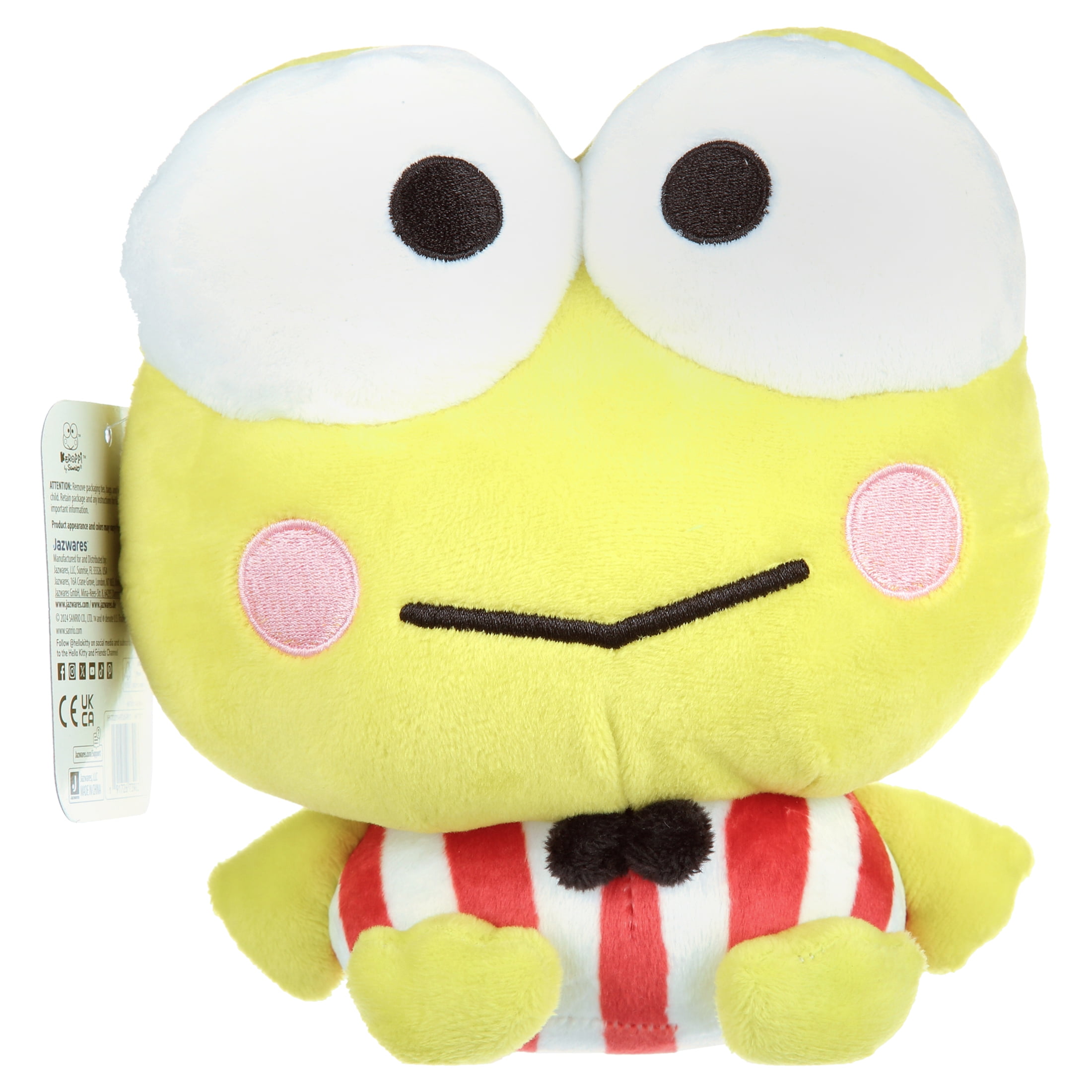 Hello Kitty and Friends, Keroppi, 8 inch Plush Classic Series
