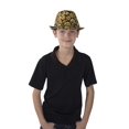 thumbnail image 1 of Estampado de emoticonos de Fedora Hat Dress Up America, talla única, 1 of 3