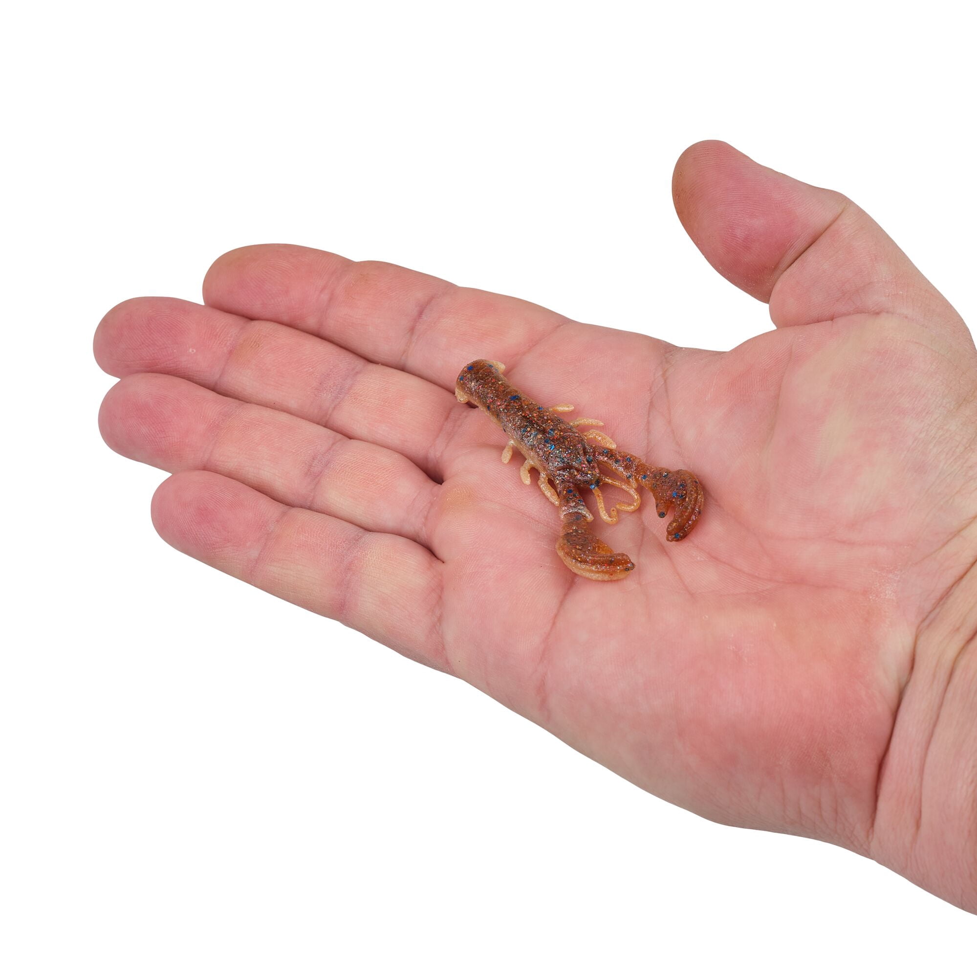 Berkley PowerBait® MaxScent Lil' Super Trooper, 2.5 in, Craws, Rusty Craw (8 Count)