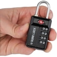 thumbnail image 6 of TSA Approved Travel Luggage Locks, Open Alert Combination Lock for School Office & Gym Locker, Toolbox, Pelican Case, Easy Read Dials, 6 of 6