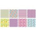 thumbnail image 5 of Tuvgenk 10pcs Easter Fabric Squares Easter Bunny Egg Printed Polyester Diy Craft Supplies for Sewing Wrapping Decor 10 inch, 5 of 5