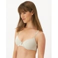 thumbnail image 2 of Maidenform Everyday Luxe Full Coverage Underwire T-Shirt Bra Beige Bisque 34A Women's, 2 of 5