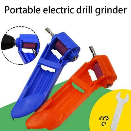 

SPRING PARK Portable Electric Twist Drill Bit Grinding Wheel Sharpener Powered Part Tool Set