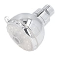 thumbnail image 3 of G1/2 Male Thread Shower Head Temperature Controlled 3 Color Changing Rainfall LED Fixed Shower Head for Bathroom, 3 of 9