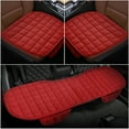thumbnail image 3 of 3PCS Car Seat Cushion for Front and Back Seat 3D Soft Breathable Auto Seat Cover Comfort Non-Slip Rubber Bottom Car Seat Protector Pad, 3 of 5