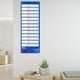 thumbnail image 5 of Gráfico de horario diario para colgar en la pared con 18 tarjetas blancas de borrado para oficina en casa Azul perfke Horario de bolsillo, 5 of 9