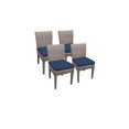 thumbnail image 1 of 4 Monterey Armless Dining Chairs in Navy, 1 of 2