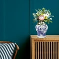 thumbnail image 6 of Traditional Blue and White Ginger Jar Porcelain Temple Jar with Lids Tea Canister Decorative Vases Flower Vase for Table Decoration Birds, 6 of 8