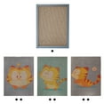 thumbnail image 6 of Pefilos 16" Replaceable Cat Scratching Board, 7 Pieces Cat Scratcher Pad with Cute Patterns, Gray, 6 of 10