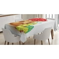 thumbnail image 1 of Ambesonne Caterpillar Tablecloth Rectangular Table Cover, Mushroom House Bug, 60"x84", Multicolor, 1 of 3