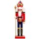 thumbnail image 1 of Adorno de cascanueces navideño, decoración de cascanueces, estatua de cascanueces de madera, decoración de mesa navideña, 1 of 6