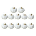 thumbnail image 2 of Adorno De Calabaza De Espuma Adornos de calabaza para Halloween (12 unidades) - Decoración de espuma blanca para escenas festivas - 7,5 x 7,5 x 6,5 cm Rkxzt, 2 of 8