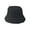 Black, variant on Fuzzy Bucket Hat for Women Plush Wide Brims Fishermen Hat Solid Color Sherpa Cap Fall Winter