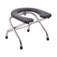 thumbnail image 3 of Asiento de inodoro Sunnimix plegable para ancianos en cuclillas cómodo resistente Altura 30cm, 3 of 8