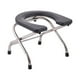thumbnail image 3 of Asiento de inodoro plegable Asiento de inodoro en cuclillas Fácil de lavar Cómodo Inodoro resistente Altura 30cm, 3 of 9