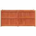 thumbnail image 5 of vidaXL Garden Planter Wax Brown 59.1"x19.7"x27.6" Solid Wood Pine, 5 of 10