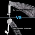 thumbnail image 5 of All Metal 12 Inch Rain Shower Head with Handheld Combo High Pressure Square, 5 of 7