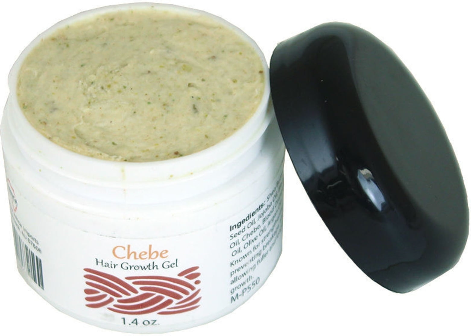 African Chebe Hair Growth Gel [Pack of 2 Cream 1.4 oz.]