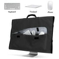 thumbnail image 2 of Travel Carrying Case for Monitors Protective Monitor Bag Gray, 2 of 5
