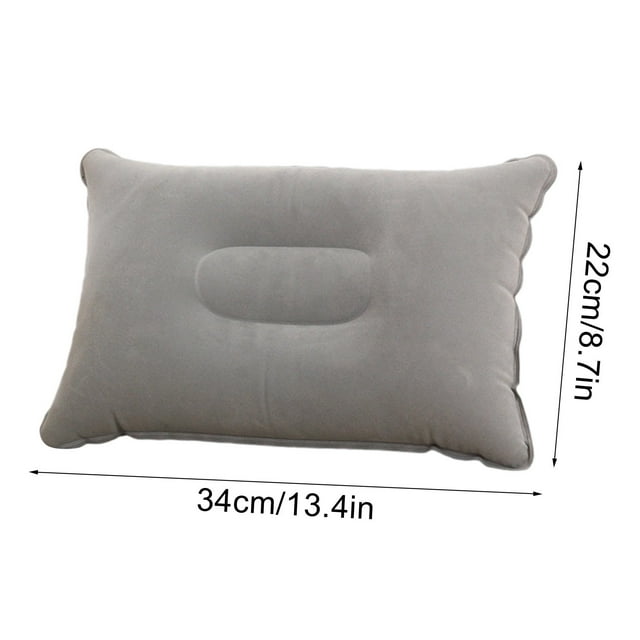 fheaev Oreiller Gonflable Oreiller Gonflable Oreiller Gonflable pour le Camping Oreiller de Camping avec Surfaces Floquées Coussin Gonflable pour Voyage Randonnée Plage Plein Air Pêche