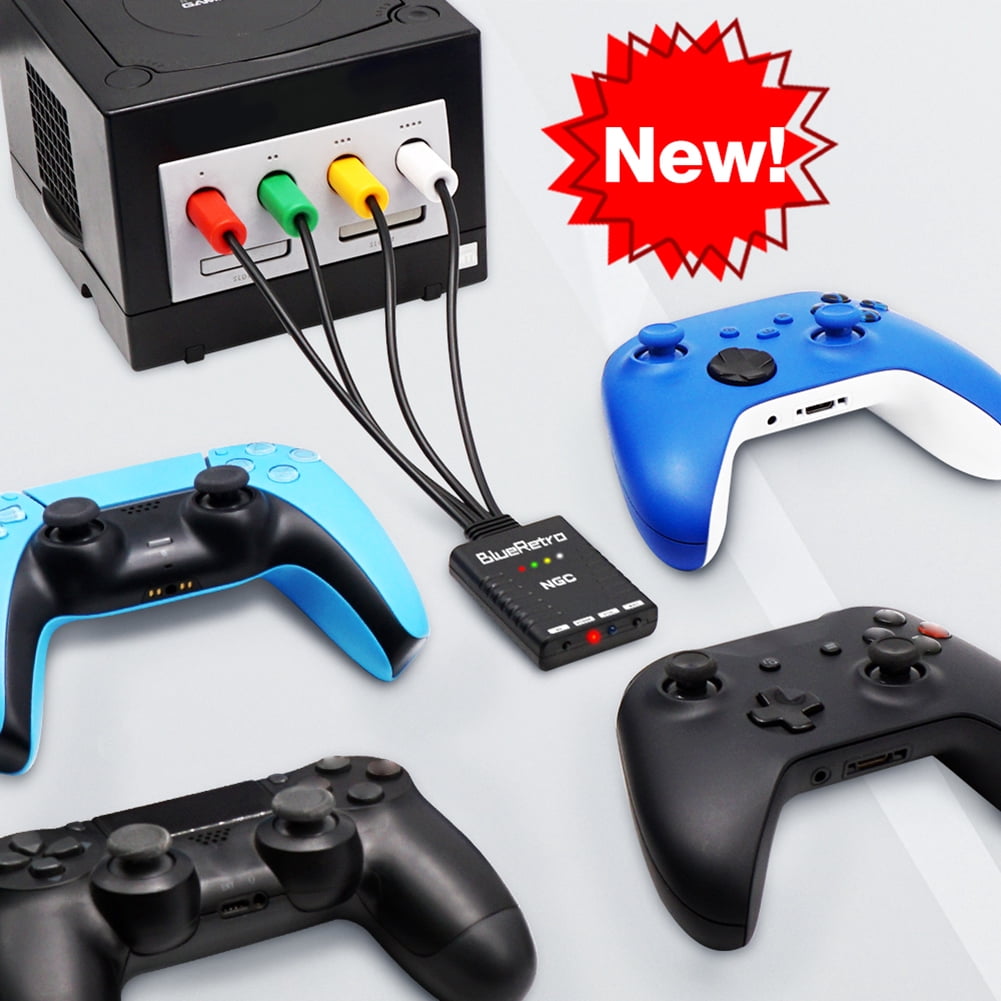 Multiplayer Controller Adapter Multi-function Zero Latency for Gamecube ...