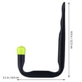thumbnail image 4 of Iron Heavy Duty Storage Utility Hooks Large Garage Hooks Wall Mount for Tools, 4 of 7