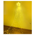 thumbnail image 2 of Luces solares LED navideñas en cascada con estrellas de cinco puntas para decoración navideña Luces navideñas coloridas adecuadas para Halloween, Navidad, dormitorio, familia ER, 2 of 4