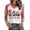Light pink, variant on Womens Faith Short Sleeve Shirts Walking By Faith Tripping Constantly Highland Cow Print V Neck Shirts Christian Bible Verse Print Tee For Women